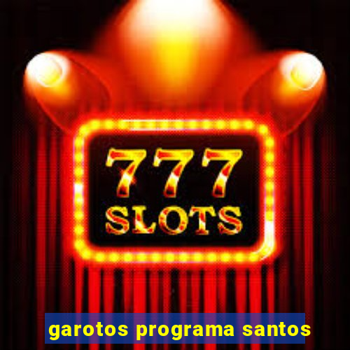 garotos programa santos