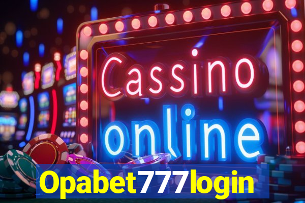 Opabet777login