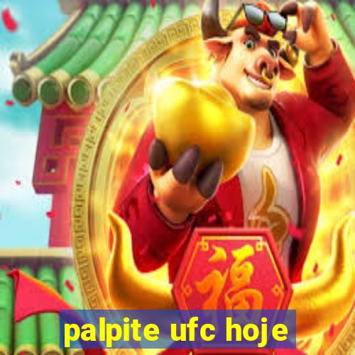 palpite ufc hoje