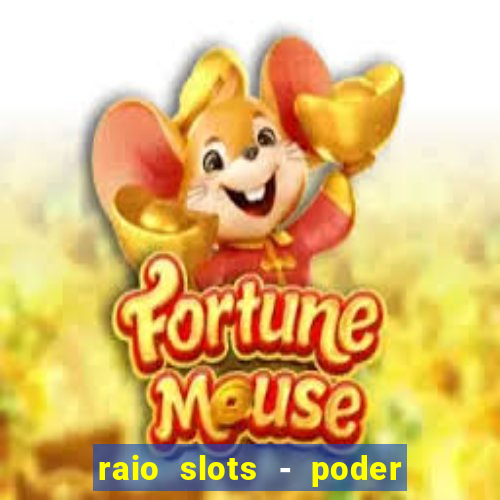 raio slots - poder de zéus