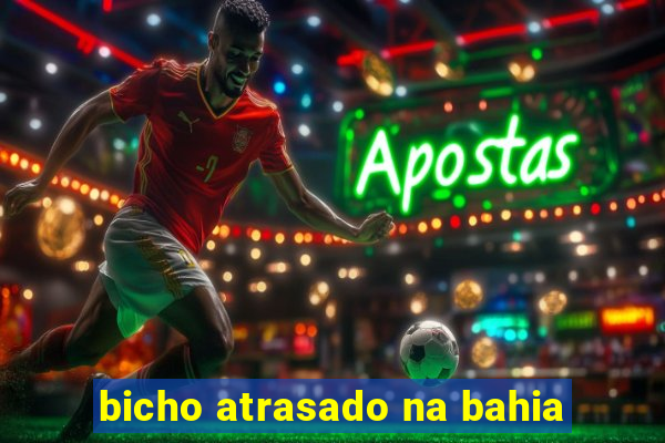 bicho atrasado na bahia