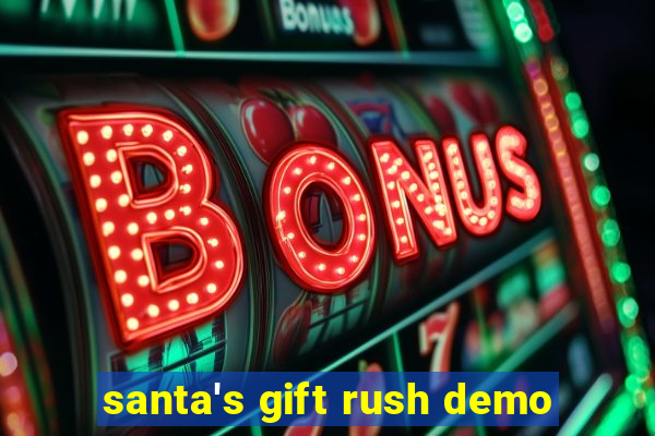 santa's gift rush demo