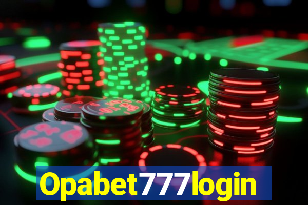 Opabet777login