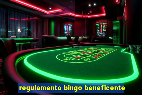 regulamento bingo beneficente