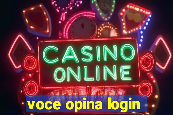 voce opina login