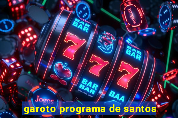 garoto programa de santos