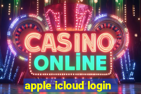 apple icloud login