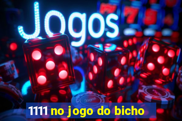 1111 no jogo do bicho